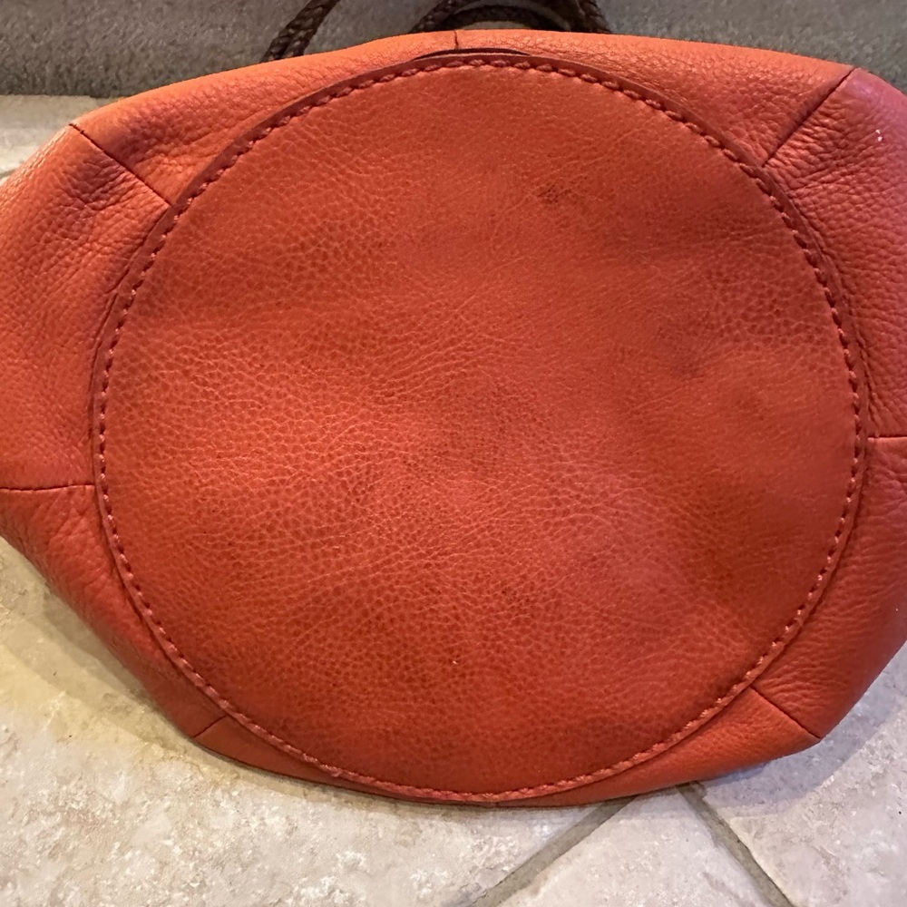 The Sak Indio Hobo Burnt Orange Leather Tote - Picture 3 of 6